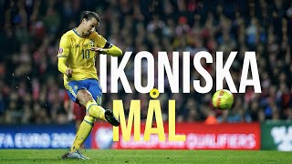 IKONISKA MÅL AV SVENSKA LANDSLAGET [upl. by Kcirnek]