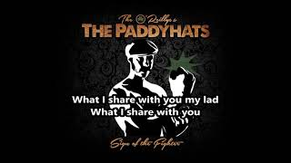 The OReillys and the Paddyhats  Barrels of Whiskey  Lyrics [upl. by Yevreh]