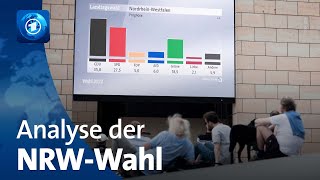 Analyse der Ergebnisse der Landtagswahl in NRW und Folgen für den Bund [upl. by Shing]