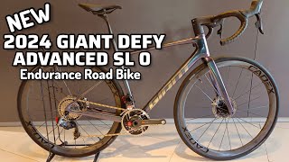 NEW 2024 GIANT DEFY ADVANCED SL 0 SMALL  WEIGHT ENDURANCE ROAD BIKE 2024 [upl. by Eidoow597]