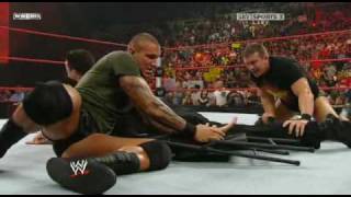 batista vs orton [upl. by Ymaral]