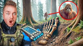 I Found GIANT BIGFOOT BONES In My BACKYARD Shocking Discovery [upl. by Yroggerg]