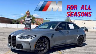 2023 BMW M3 xDrive Competition The AWD M3 For All Situations [upl. by Enitsahc]