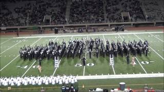 2012  2013 TWHS Marching Band Seven Nation Army 11162012 [upl. by Aihsekal801]