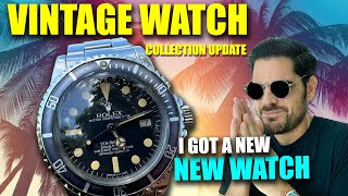 VINTAGE WATCH COLLECTION UPDATE  ROLEX 1665 GREAT WHITE [upl. by Aman]