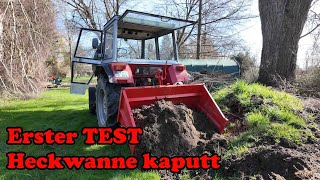 Heckwanne beim ersten Test gleich kaputt [upl. by Zenda]