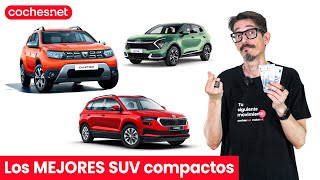 Los 10 MEJORES SUV compactos baratos y buenos calidadprecio 2022  Segmento C nuevos [upl. by Marigold]