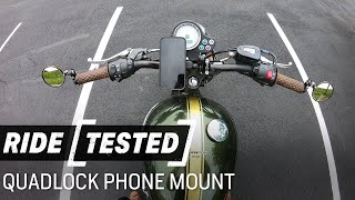 Quad Lock Phone Mounts  Ride Tested [upl. by Jair]