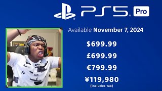 Everyones Reaction to the PS5 Pro Pricing [upl. by Gnos]