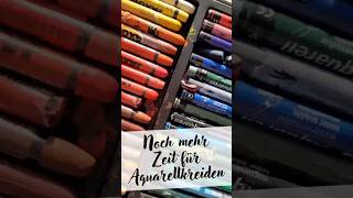 Zeit für Aquarellkreiden Teil 2 aquarellkreiden kreativestarthilfe [upl. by Decato]