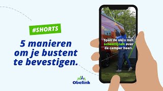 5 manieren om je bustent te bevestigen 🚐  Obelink shorts [upl. by Beker]