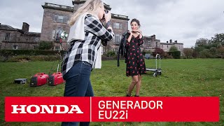 Nuevo generador Honda EU22i  Fotógrafa [upl. by Kidder515]