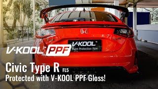 Gloss PPF on Honda Civic Type R [upl. by Bohman818]