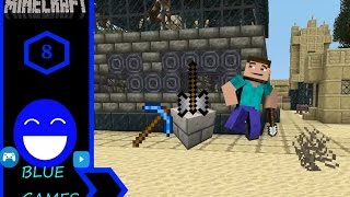 BLUE THE BUILDER Minecraft 8 [upl. by Hayimas]