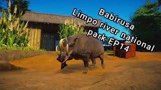 Discovering the Babirusas Ep14 Limpo River National Park speedbuild planet zoo [upl. by Ynnob]