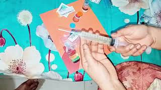 IV butterfly Cefaz 1g amp Losectil 40 mg injection push Episode 4 [upl. by Arehsat]