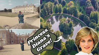 Is this PRINCESS DIANAS real GRAVE I Althorp Estate I Diana Princess of Wales [upl. by Arica]