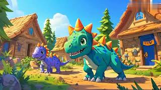 KIDS DINOSAUR ANIMATION VIDEO DINOSAUR ANIMATIONDINOSAUR CARTOONS 3D FOR KIDS 2024 [upl. by Koblas523]