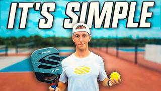 The Insanely Simple Way To Improve At Pickleball [upl. by Akeemat204]