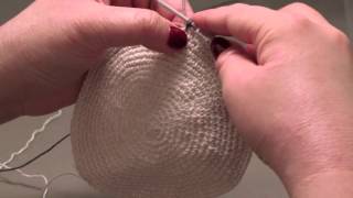 How to knit a kippah step 6 [upl. by Aicina]