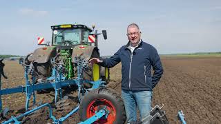 Lemken Juwel 8i Onland ploeg met VarioPack WD70 dubbele vorenpakker [upl. by Genevieve]