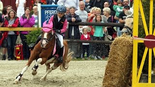 Malu 7 und Senna  Ponyrennen in Marienheide am 17072016 [upl. by Charline]