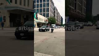 new traffic lights at union market district bikelife video [upl. by Davidde]