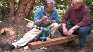 How to Build a Wooden Foot Bridge [upl. by Dwyer121]