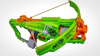 Nerf Zombie Strike Outbreaker Bow Unboxing and Review [upl. by Naghem]