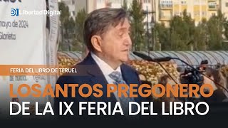 Federico Jiménez Losantos pregonero de la IX Feria del Libro de Teruel [upl. by Zapot141]