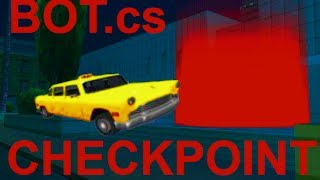 SAMPBOTCheckpointcs  not working well Automatically drive to checkpoints [upl. by Piks]