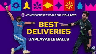 Every unplayable delivery from Cricket World Cup 2023 💫 [upl. by Kylen]