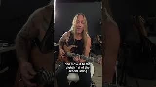 Ozzy Osbourne Bark at the Moon Guitar Lesson by Steve Stine [upl. by Lorene677]