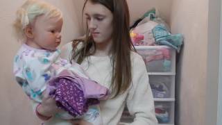 Reborn Toddler Lauras Daycare Morning Routine Getting Laura Ready For Daycare [upl. by Vance]