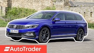 2019 Volkswagen Passat Estate first drive review [upl. by Vorfeld871]