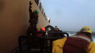 Greenpeace entert ein Frachtschiff mit Palmöl [upl. by Armalda]