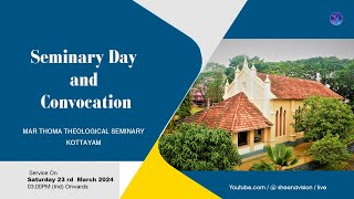 Mar Thoma Theological Seminary Kottayam Seminary Day and Convocation [upl. by Nylsirhc464]