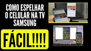 como espelhar o celular na tv samsung  como espelhar o celular na tv [upl. by Coben]