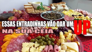 ENTRADAS PARA SUA CEIA DE NATAL  RECEITAS DA ROSA [upl. by Gottfried]