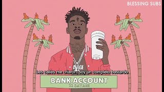 21 Savage  Bank Account Sub en Español [upl. by Leahcym]