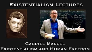 Gabriel Marcel  Existentialism and Human Freedom  Existentialist Philosophy amp Literature [upl. by Bil215]