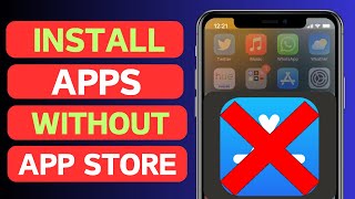 How to Download Apps Without App Store  Install App Without App Store in iPhone iPad iOS 18 [upl. by Rodrigo]