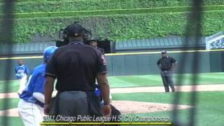 CHICAGO PUBLIC LEAGUE CITY CHAMPIONSHIP HIGH SCHOOL BASEBALL amp THE COACH [upl. by Estes]