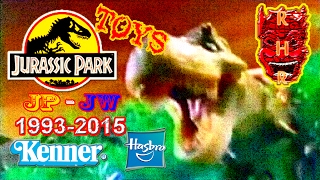 Jurassic Park Toy Commercials 1993  2015 KENNER  HASBRO [upl. by Mcafee]