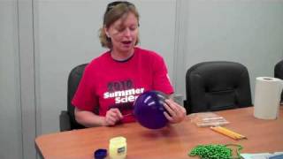 Needle Through Balloon a fun athome science experiment [upl. by Gelb235]