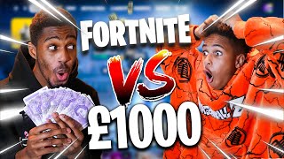 I Bet A £1000 That My Brother Couldnt BEAT Me At Fortnite [upl. by Cassaundra391]