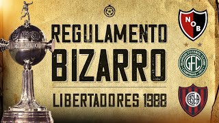 O REGULAMENTO BIZARRO DA LIBERTADORES DE 1988 [upl. by Demitria]