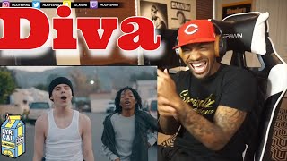 The Kid LAROI x Lil Tecca  Diva REACTION [upl. by Dalpe]