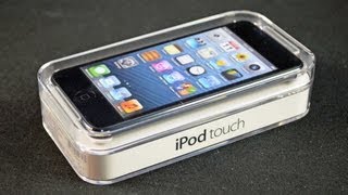 Apple iPod Touch 5th Generation Unboxing amp HandsOn [upl. by Aihsram9]