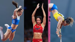 Womens Pole Vault  Diamond League Lausanne 18 [upl. by Ise]